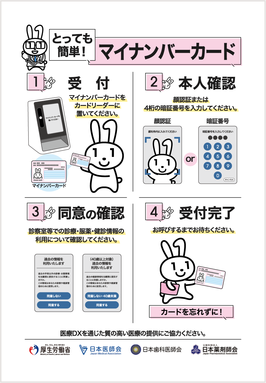 とっても簡単！マイナンバーカード